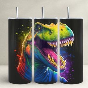 T-Rex 20oz Tumbler With Lid & Straw